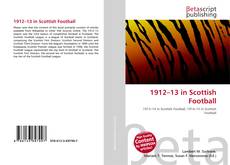 1912–13 in Scottish Football kitap kapağı