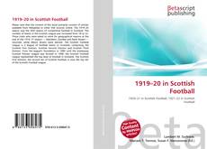1919–20 in Scottish Football kitap kapağı