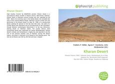 Bookcover of Kharan Desert