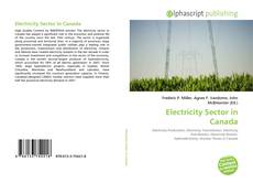 Bookcover of Electricity Sector in Canada