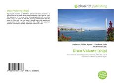 Bookcover of Disco Volante (ship)