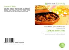 Обложка Culture du Maroc
