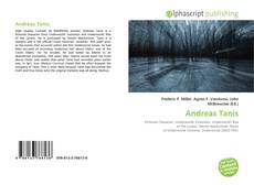 Andreas Tanis kitap kapağı