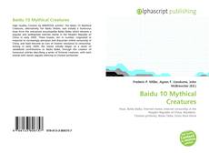 Capa do livro de Baidu 10 Mythical Creatures 