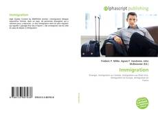 Bookcover of Immigration