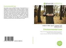 Buchcover von Environmental Law