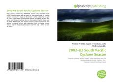 Bookcover of 2002–03 South Pacific Cyclone Season
