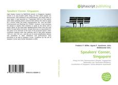 Bookcover of Speakers' Corner, Singapore