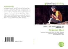 Couverture de Ali Akbar Khan