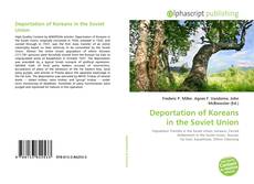 Buchcover von Deportation of Koreans in the Soviet Union