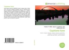Capa do livro de Cayetano Sanz 