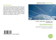 Bookcover of Geoinformatics