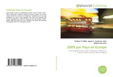 Bookcover of 2009 par Pays en Europe