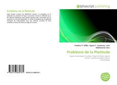 Bookcover of Problème de la Platitude