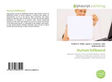 Human billboard kitap kapağı