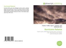 Hurricane Paloma的封面