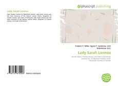 Lady Sarah Lennox kitap kapağı