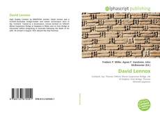 Bookcover of David Lennox