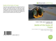 Battle of the Gates of Trajan kitap kapağı