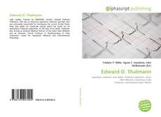 Bookcover of Edward D. Thalmann