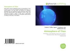 Bookcover of Atmosphere of Titan