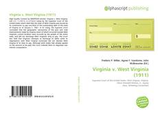 Bookcover of Virginia v. West Virginia (1911)