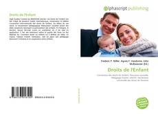 Buchcover von Droits de l'Enfant