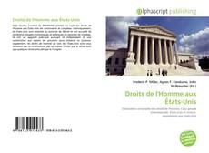 Bookcover of Droits de l'Homme aux États-Unis