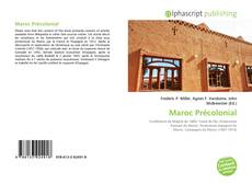 Capa do livro de Maroc Précolonial 