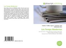 Les Temps Modernes kitap kapağı