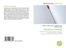 Buchcover von Abraham Fraenkel