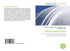 Vatican Observatory kitap kapağı