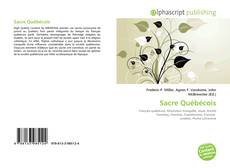 Bookcover of Sacre Québécois