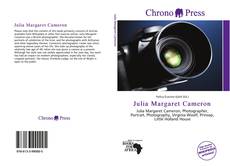 Julia Margaret Cameron kitap kapağı