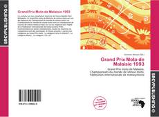 Grand Prix Moto de Malaisie 1993 kitap kapağı