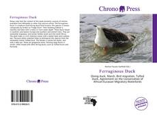 Bookcover of Ferruginous Duck