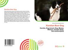 Bookcover of Karelian Bear Dog
