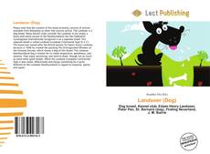 Capa do livro de Landseer (Dog) 