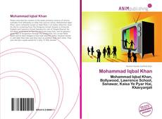 Mohammad Iqbal Khan kitap kapağı