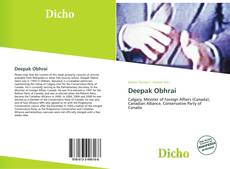 Deepak Obhrai kitap kapağı