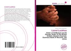 Lionel Luckhoo kitap kapağı