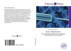 Gene Duplication kitap kapağı