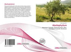 Abeliophyllum kitap kapağı