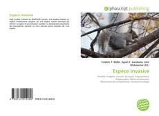 Buchcover von Espèce Invasive
