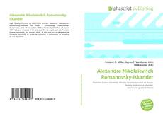 Bookcover of Alexandre Nikolaïevitch Romanovsky-Iskander
