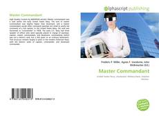 Capa do livro de Master Commandant 