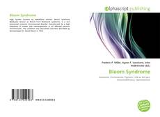 Couverture de Bloom Syndrome