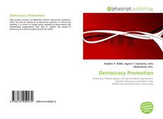Portada del libro de Democracy Promotion