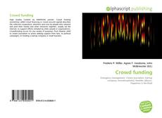 Bookcover of Crowd funding