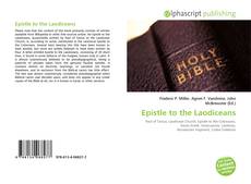 Portada del libro de Epistle to the Laodiceans